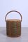 Bamboo and Wicker Basket, Italy, 1960s 1