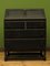 Gothic Black Painted Writing Bureau with Fall Front 21