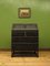 Gothic Black Painted Writing Bureau with Fall Front, Image 1