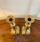 Large Antique Victorian Candlesticks in Brass, Set of 2, Image 2