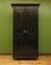 Narrow Black Painted Pine Larder or Kitchen Cupboard, Image 1