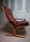 Leather Armchair by Ingmar Relling for Westnofa, Norway, 1970s 3