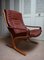 Leather Armchair by Ingmar Relling for Westnofa, Norway, 1970s 1