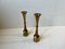 Mid-Century Scandinavian Candlesticks in Brass, 1960s, Set of 2, Image 5