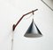 Mid-Century Teak Freischwinger Wandlampe von Willem Hagoort, 1960er 44