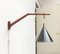 Mid-Century Teak Cantilever Wall Lamp in by Willem Hagoort, 1960s 4