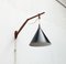 Mid-Century Teak Freischwinger Wandlampe von Willem Hagoort, 1960er 43