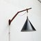 Mid-Century Teak Freischwinger Wandlampe von Willem Hagoort, 1960er 30