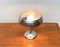 Art Deco Tischlampe aus Chrom und Glas 34