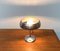 Art Deco Tischlampe aus Chrom und Glas 11