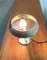 Lampada da tavolo Art Déco in metallo cromato e vetro, Immagine 6