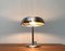 Lampada da tavolo Art Déco in metallo cromato e vetro, Immagine 33