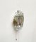 Mid-Century Wall Lamp in Ice Glass from Orrefors, Image 26