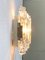 Mid-Century Wall Lamp in Ice Glass from Orrefors 7