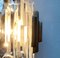 Mid-Century Wandlampe aus Eisglas von Orrefors 20