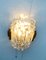 Mid-Century Wall Lamp in Ice Glass from Orrefors, Image 21