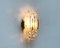 Mid-Century Wall Lamp in Ice Glass from Orrefors, Image 2