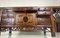 Antique Chinese Elmwood Altar Coffer with Foliage-Carved Spandrels, Image 5