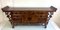 Antique Chinese Elmwood Altar Coffer with Foliage-Carved Spandrels 1