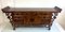 Antique Chinese Elmwood Altar Coffer with Foliage-Carved Spandrels, Image 1