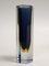 Italian Two-Tone Blue & Orange Sommerso Murano Glass Vase, 1960s or 1970s 4