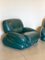 Model Okay Leather Chairs by Adriano Piazzesi, 1970s, Set of 2 4
