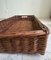 Large French Wicker Bakery Basket, 1950s 9