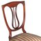 Hall Chairs in Mahogany Attributed to Melchiorre Bega, 1940s, Set of 2, Image 5