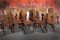Brutalistischer Esszimmerstuhl aus Eiche im Stil von Gilbert Marklund 3