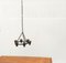 Mid-Century Scandinavian Brutalist Candle Chandelier in Wrought Iron, 1960s 40