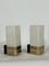 Mid-Century Modern Metal and Opaline Glass Sconces, Italy, 1950s, Set of 2 8