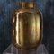 Goldene Vase aus glasierter Keramik von Riccardo Gatti 4