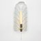 Glass & Brass Leaf Wall Light or Sconce by Carl Fagerlund for Jsb, 1960s, Image 2