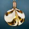 Large Italian Pendant Lamp in Murano Glass, 1960s, Image 5