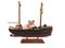 Wooden Trawler Boat Models, Set of 2 2
