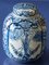 Blue Delftware Ginger Jars from Royal Tichelaar Makkum, Set of 2, Image 11