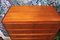 Danish Tall Chest in Teak with Eight Drawers 4