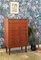 Danish Tall Chest in Teak with Eight Drawers 3