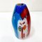 Conical Vase in Polychrome Blown Glass, Image 3