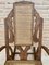 Mecedoras Art Déco de madera curvada con asientos de caña, siglo XX. Juego de 2, Imagen 4
