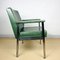 Mid-Century Italian Lounge Chair in Green, 1980s, Image 6