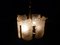 Dekorative Regency Deckenlampen aus Muranoglas & Messing, 1960er, 2er Set 6