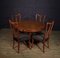 Italienischer Mid-Century Tisch und Stühle, 1950, 5er Set 7