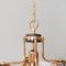 Lámpara colgante de cristal de Murano y latón de Venini para Bakalowits & Söhne, años 80, Imagen 11