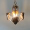 Pendant Lamp in Murano Glass and Brass by Venini for Bakalowits & Söhne, 1980s 8