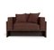 Smoked Oak & Maroon Fabric Chaplin Lounge Chair by Collector 1