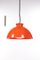 Lámpara colgante en naranja de Achille & Pier Giacomo para Kartell, 1959, Imagen 8