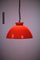 Hanging Lamp in Orange by Achille & Pier Giacomo for Kartell, 1959, Image 2