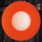 Lámpara colgante en naranja de Achille & Pier Giacomo para Kartell, 1959, Imagen 12
