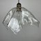 Italian Pendant Lamp in Murano Glass from AV Mazzega, 1950s 6